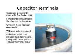 Capacitor Terminals