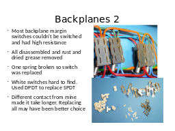 Backplanes 2