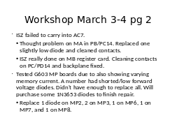 Workshop March 3-4 pg 2