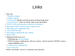 Links Slide 2